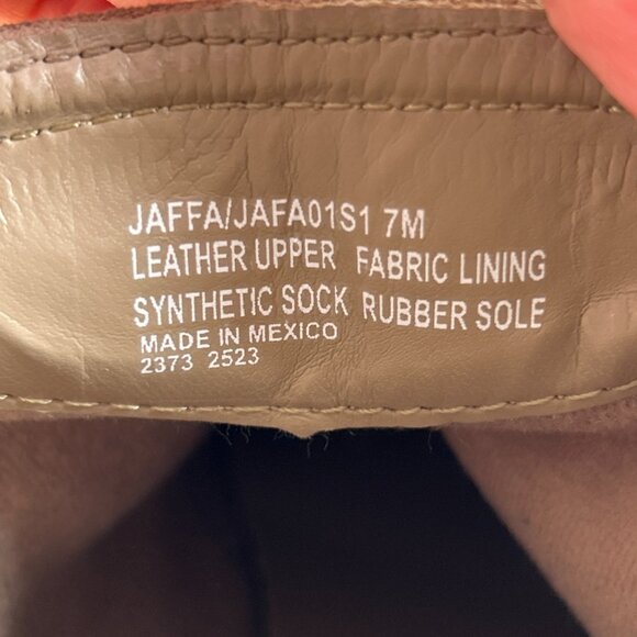 Steve Madden Jaffa Chelsea Boots Womens 7M Brown Suede Pull On Biker Moto Casual - Picture 12 of 12